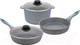 Миниатюра изображения товара Набор кухонной посуды Elan Gallery 120560+3 (серый мрамор)