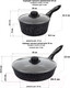 Миниатюра изображения товара Набор кухонной посуды Elan Gallery 120137+4 (черный мрамор)