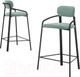 Миниатюра изображения товара Стул барный Latitude Ror Round / RORBSCHRBKVLRLBLGRN (черный/светло-бирюзовый)