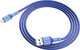 Миниатюра изображения товара Кабель Hoco X65 USB (m)-microUSB (m) (1м, синий)