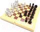 Миниатюра изображения товара Набор настольных игр Десятое королевство Шашки-Шахматы / 03880
