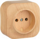 Миниатюра изображения товара Розетка Legrand Quteo 782270 (дерево)