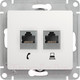 Миниатюра изображения товара Розетка Systeme (Schneider) Electric Glossa GSL000185