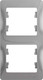 Миниатюра изображения товара Рамка для выключателей и розеток Systeme (Schneider) Electric Glossa GSL000306