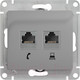 Миниатюра изображения товара Розетка Systeme (Schneider) Electric Glossa GSL000385
