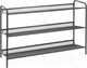 Миниатюра изображения товара Полка для обуви ЗМИ Женева 33 / ПДО Ж33 (графит)