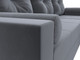 Миниатюра изображения товара Диван угловой Лига Диванов Верона лайт правый (велюр серый)