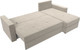 Миниатюра изображения товара Диван угловой Лига Диванов Верона лайт правый (микровельвет бежевый)