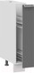 Миниатюра изображения товара Шкаф карго ТриЯ Кимберли 1Н15К (белый/титан)