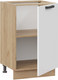 Миниатюра изображения товара Шкаф-стол кухонный ТриЯ Детройт 1Н5 исп.2 (дуб крафт золотой/белый глянец)