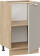 Миниатюра изображения товара Шкаф-стол кухонный ТриЯ Кимберли 1Н5 (дуб крафт золотой/крем)