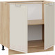 Миниатюра изображения товара Шкаф-стол кухонный ТриЯ Белладжио 1Н8 (дуб крафт золотой/софт панакота)