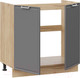 Миниатюра изображения товара Шкаф под мойку ТриЯ Белладжио 1Н8М (дуб крафт золотой/софт графит)