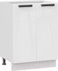 Миниатюра изображения товара Шкаф-стол кухонный ТриЯ Детройт 1Н6 исп.2 (белый/белый глянец)