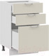 Миниатюра изображения товара Шкаф-стол кухонный ТриЯ Кимберли 1Н5Я3 (белый/крем)