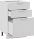 Миниатюра изображения товара Шкаф-стол кухонный ТриЯ Кимберли 1Н5Я3 (белый/сноу)