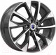 Миниатюра изображения товара Литой диск K&K Роквуд 17x7" 5x114.3мм DIA 66.1мм ET 40мм Алмаз черный