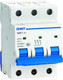 Миниатюра изображения товара Выключатель автоматический Chint NB1-63 3P 63A 6кА C / 179710