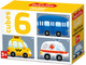 Миниатюра изображения товара Развивающий игровой набор Baby Toys Кубики Городской транспорт / 03547