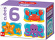 Миниатюра изображения товара Развивающий игровой набор Baby Toys Кубики Обитатели моря / 03532