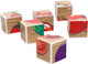 Миниатюра изображения товара Развивающий игровой набор Baby Toys Кубики Овощи / 03545