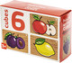 Миниатюра изображения товара Развивающий игровой набор Baby Toys Кубики Фрукты / 03546