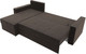 Миниатюра изображения товара Диван угловой Лига Диванов Верона лайт левый (велюр коричневый)
