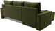Миниатюра изображения товара Диван угловой Лига Диванов Верона лайт левый (микровельвет зеленый)