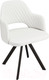 Миниатюра изображения товара Стул ТриЯ Калипсо К2 (черный муар/кожзам Polo White)