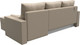 Миниатюра изображения товара Диван угловой Лига Диванов Верона лайт правый (экокожа бежевый)