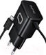 Миниатюра изображения товара Зарядное устройство сетевое Qumo Energy Charger 0024 / Q30548 (черный)