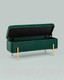 Миниатюра изображения товара Банкетка Stool Group Болейн с ящиком / 20A544VF-MOMO-17 (велюр зеленый)