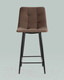Миниатюра изображения товара Стул барный Stool Group Джанго полубарный / vd-django-b12 (велюр коричневый)