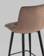 Миниатюра изображения товара Стул барный Stool Group Джанго полубарный / vd-django-b12 (велюр коричневый)