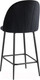 Миниатюра изображения товара Стул барный Stool Group Логан полубарный / AV 413-H75-08(PP) (велюр черный)