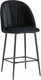 Миниатюра изображения товара Стул барный Stool Group Логан полубарный / AV 413-H75-08(PP) (велюр черный)