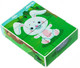 Миниатюра изображения товара Развивающий игровой набор Baby Toys Кубики Лесные животные / 03538