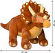 Миниатюра изображения товара Мягкая игрушка All About Nature Динозавр Трицератопс / K8692-PT