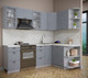 Миниатюра изображения товара Кухонный гарнитур Интерлиния Берес 1.5x2.3 правая (дуб серый/опал светлый)