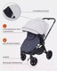 Миниатюра изображения товара Детская универсальная коляска Rant Energy Basic 3 в 1 / RA092 (серый)