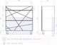 Миниатюра изображения товара Тумба под умывальник Vigo Geometry 800-0-2