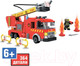 Миниатюра изображения товара Конструктор Bondibon Пожарная Служба. Пожарная машина / ВВ5706 (364эл)