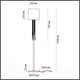 Миниатюра изображения товара Торшер Odeon Light Nicole 4886/1F
