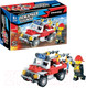 Миниатюра изображения товара Конструктор Bondibon Пожарная служба Пожарная машина / ВВ5734 (97эл)