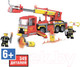 Миниатюра изображения товара Конструктор Bondibon Пожарная Служба Пожарная машина / ВВ5705 (349эл)