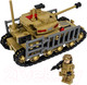 Миниатюра изображения товара Конструктор Bondibon Военный Десант Танк / ВВ5704 (224эл)