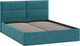 Миниатюра изображения товара Двуспальная кровать ТриЯ Глосс универсальный тип 1 с ПМ 160x200 (микровелюр Jercy Izumrud)