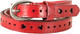 Миниатюра изображения товара Ремень женский Poshete 571-1810-L-RED (красный)