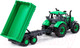 Миниатюра изображения товара Трактор игрушечный Полесье С бортовым прицепом инерционный / 94605 (зеленый)