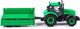Миниатюра изображения товара Трактор игрушечный Полесье С бортовым прицепом инерционный / 94605 (зеленый)